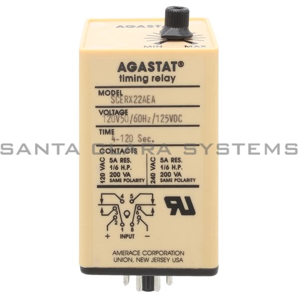 Agastat SCERX22AEA Time Delay Relay | Tyco Product Image