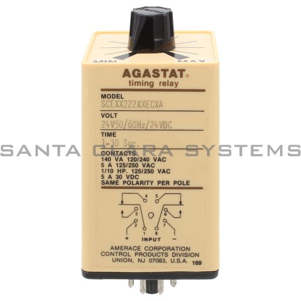 Agastat SCEXX222XXECXA Time Delay Relay Product Image