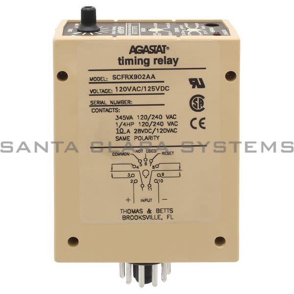 Agastat SCFRX902AA Time Delay Relay Product Image