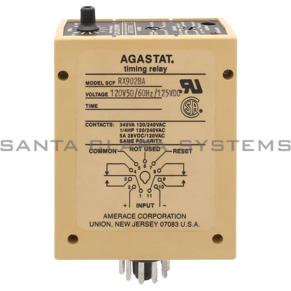 Agastat SCFRX902BA Timing Delay Relay | 2-1437464-1 Product Image