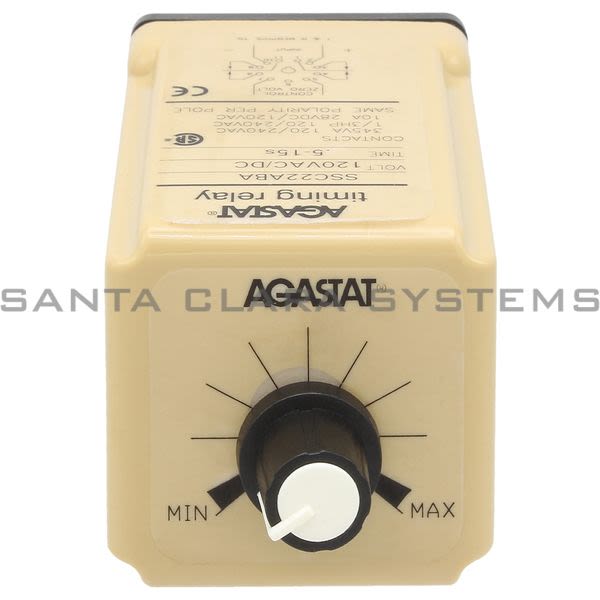 Agastat SSC22ABA Time Delay Relay DPDT | Tyco Product Image