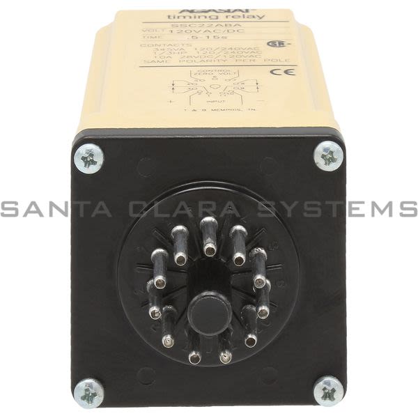 Agastat SSC22ABA Time Delay Relay DPDT | Tyco Product Image