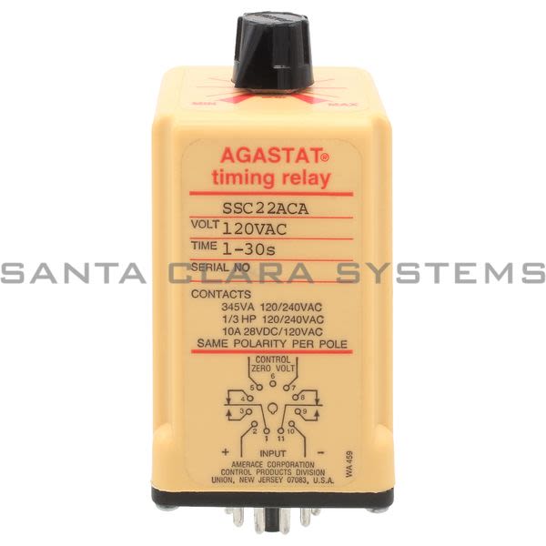 Agastat SSC22ACA Timer Relay Product Image