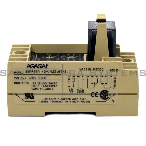 Agastat SSFR90A Time Delay Relay | Tyco Product Image