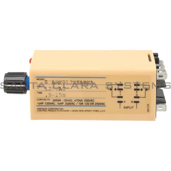 Agastat STARX012XSABXA  Timing Relay .5-15SEC Product Image