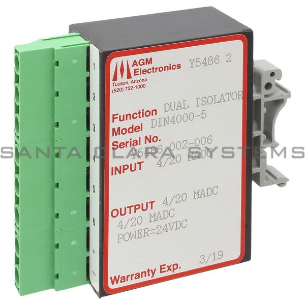 AGM Electronics DIN4000-5 Isolator Product Image