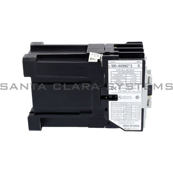 Allen Bradley 100-A09NZJ3 Contactor Product Image