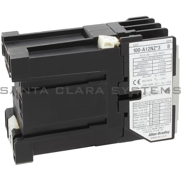 Allen Bradley 100-A12NZ013 Contactor Product Image