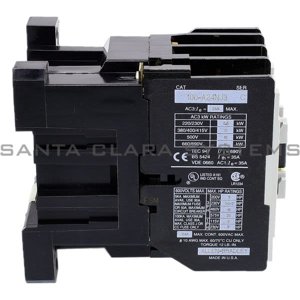 Allen Bradley 100-A24NJ3 Contactor Product Image