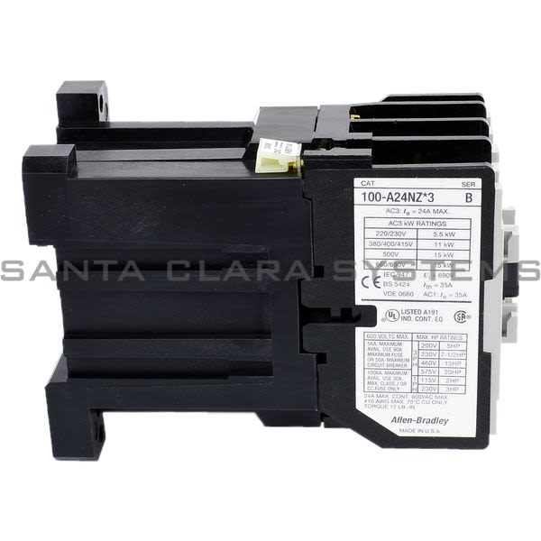 Allen Bradley 100-A24NZ243 Contactor Product Image