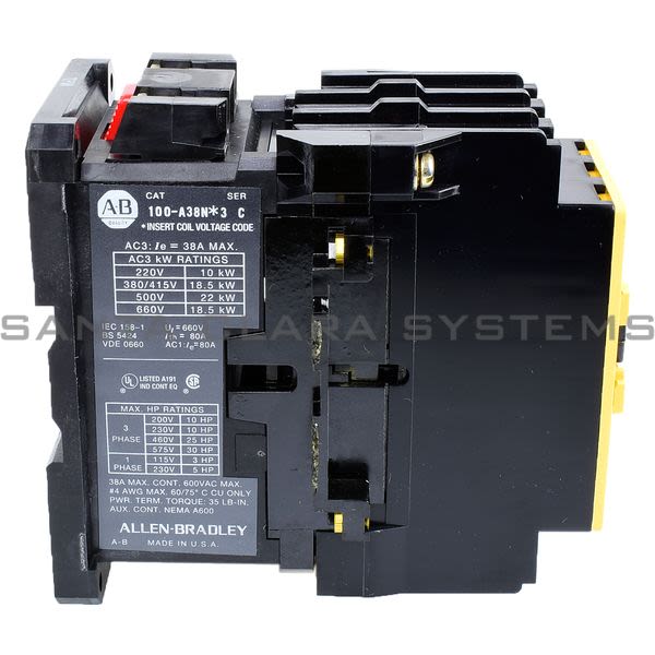 Allen Bradley 100-A38ND3  Contactor Product Image