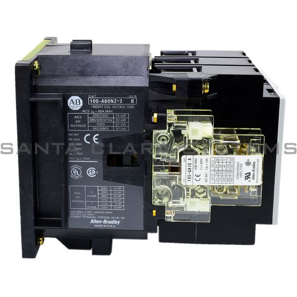 Allen Bradley 100-A60NZ123 Contactor Product Image
