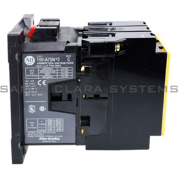 Allen Bradley 100-A75ND3 Contactor Product Image