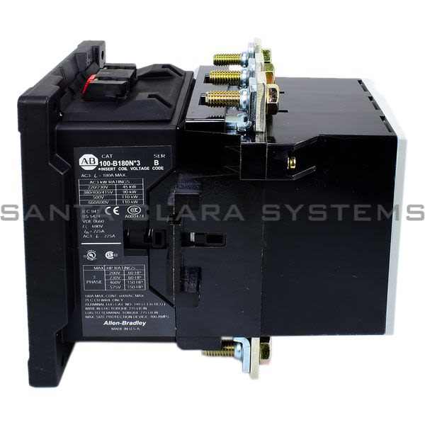 Allen Bradley 100-B180NA3  Contactor Product Image