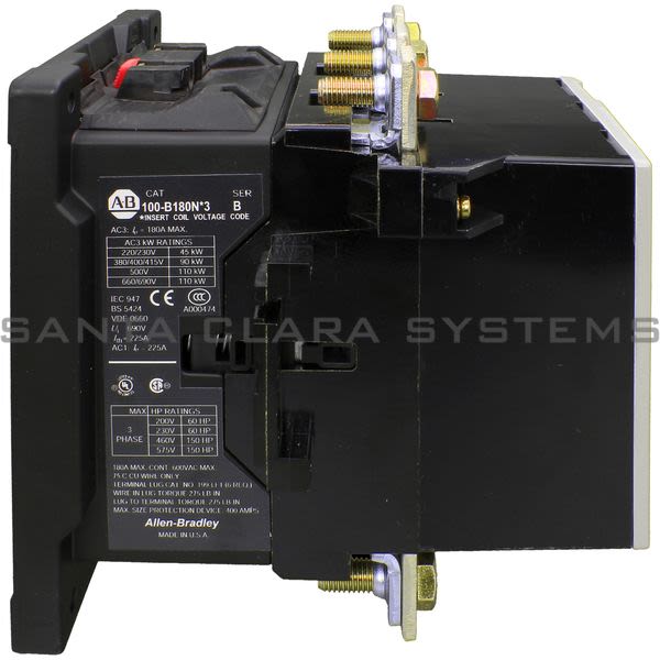 Allen Bradley 100-B180ND3  Contactor Product Image