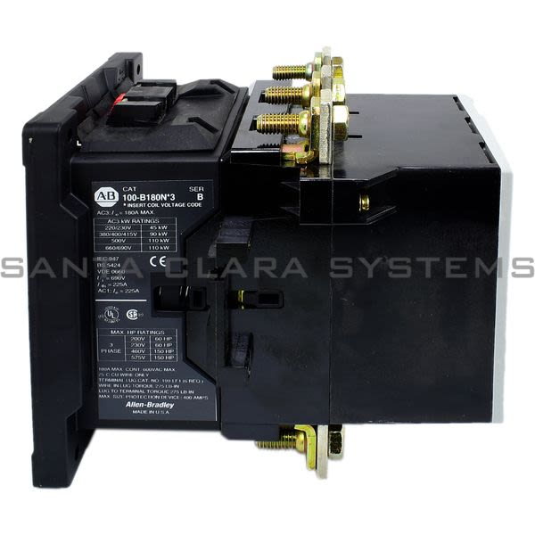 Allen Bradley 100-B180NJ3  Contactor Product Image