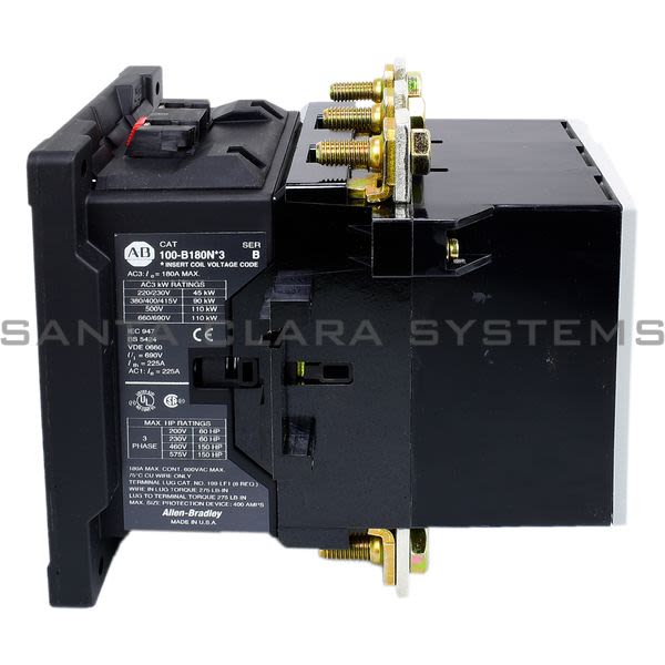 Allen Bradley 100-B180NKD3  Contactor Product Image
