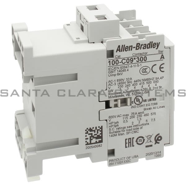 Allen Bradley 100-C09D300  Contactor Product Image