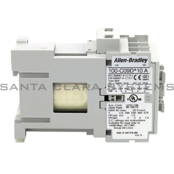 Allen Bradley 100-C09DJ10 Contactor Product Image