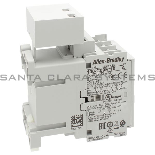 Allen Bradley 100-C09EA10 Contactor Product Image