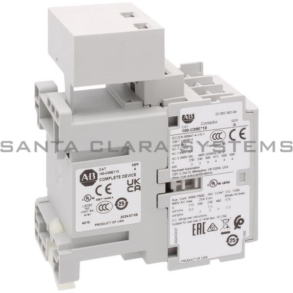 Allen Bradley 100-C09EY10 Contactor Product Image