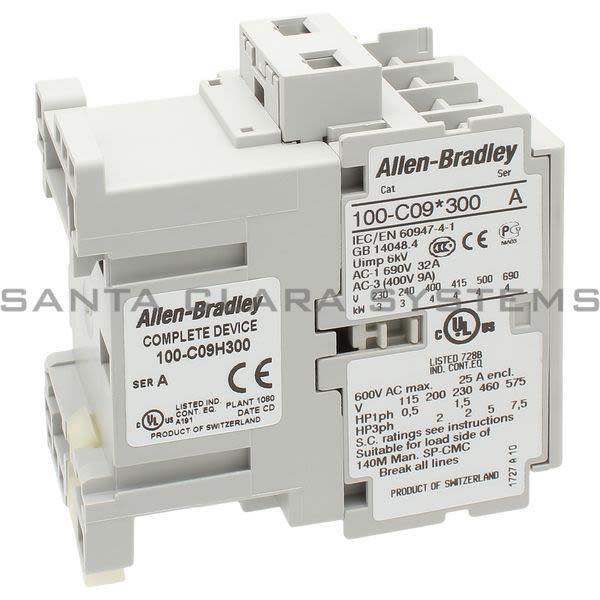 Allen Bradley 100-C09H300 Contactor Product Image