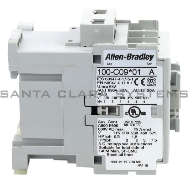 Allen Bradley 100-C09KF01 Contactor Product Image