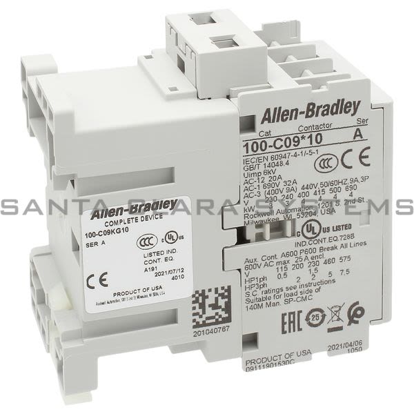 Allen Bradley 100-C09KG10  Contactor Product Image
