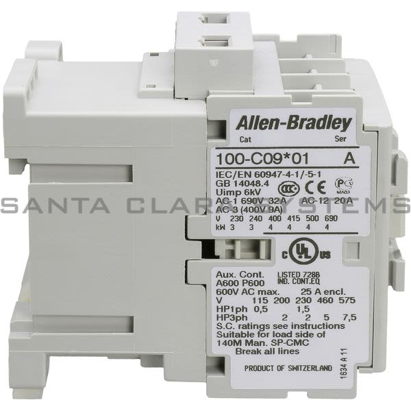 Allen Bradley 100-C09KJ01  Contactor Product Image