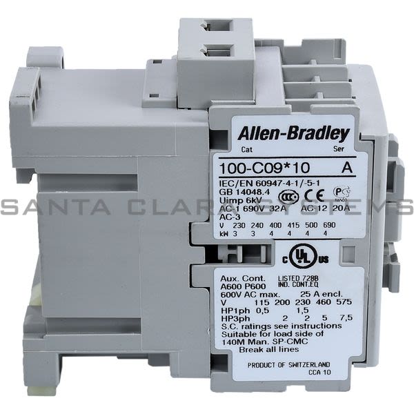 Allen Bradley 100-C09KJ10  Contactor Product Image