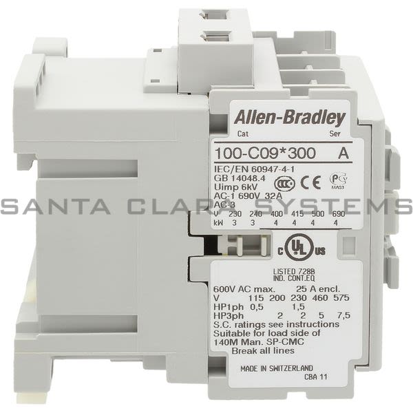 Allen Bradley 100-C09KL300  Contactor Product Image