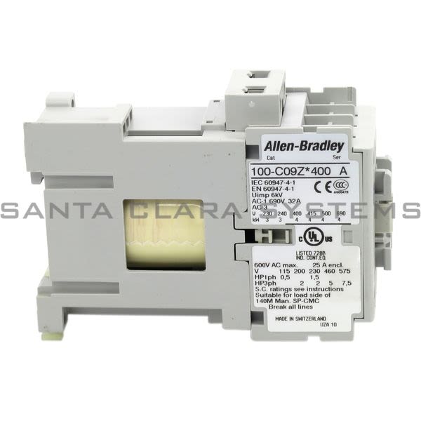 Allen Bradley 100-C09ZS400 Non Reversing Contactor Product Image