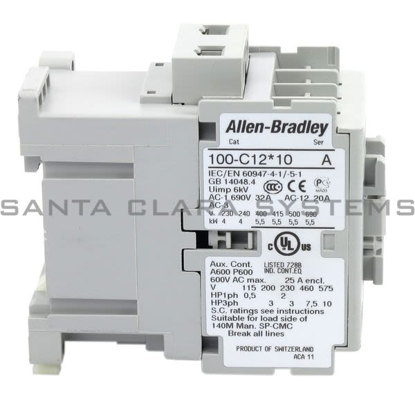 Allen Bradley 100-C12A10 Contactor Product Image