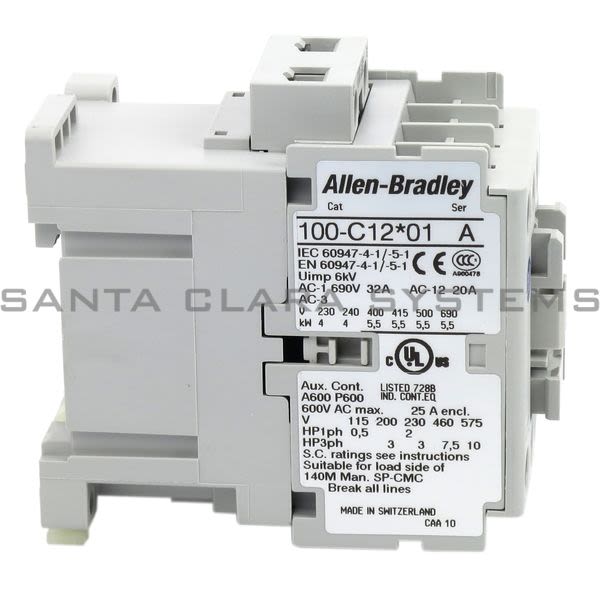 Allen Bradley 100-C12D01 Contactor Product Image