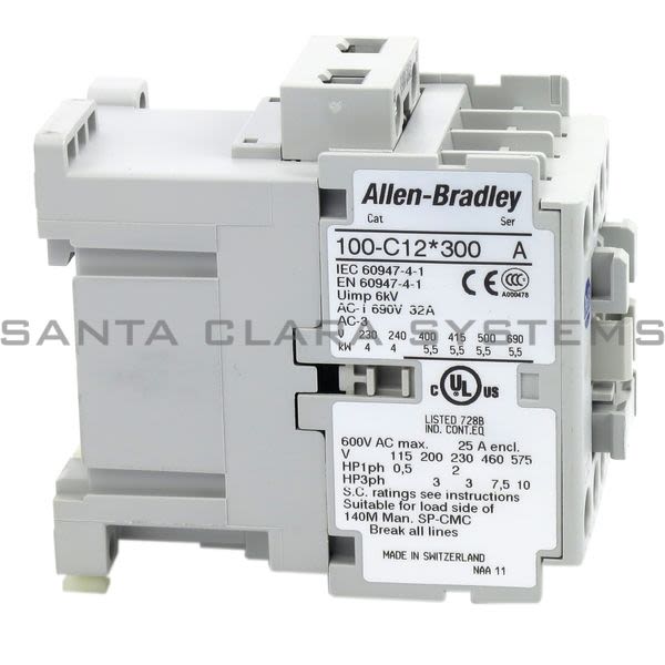 Allen Bradley 100-C12D300 Contactor Product Image