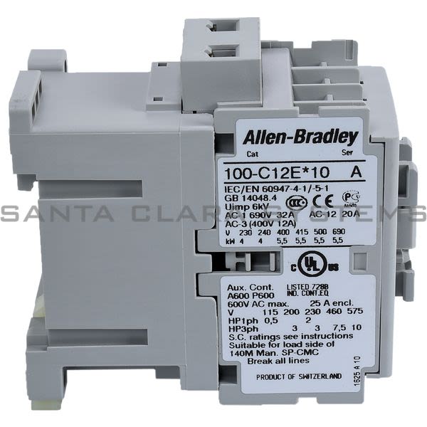 Allen Bradley 100-C12EJ10 Contactor Product Image