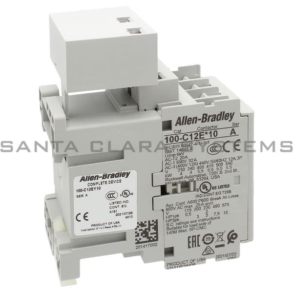 Allen Bradley 100-C12EY10 Contactor Product Image