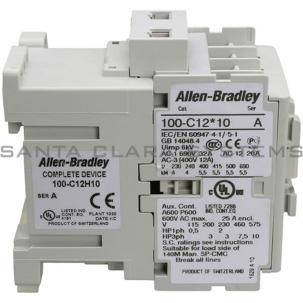 Allen Bradley 100-C12H10 Contactor Product Image