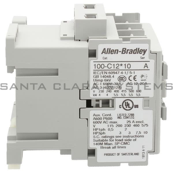 Allen Bradley 100-C12K10  Contactor Product Image