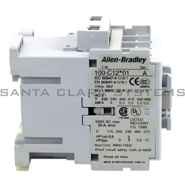 Allen Bradley 100-C12KF01  Contactor Product Image