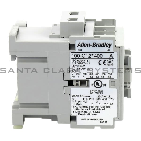 Allen Bradley 100-C12KF400 Contactor Product Image