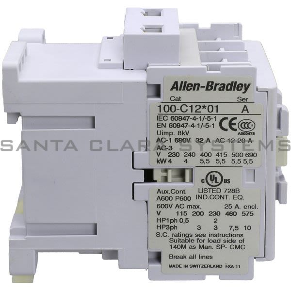 Allen Bradley 100-C12KJ01  Contactor Product Image