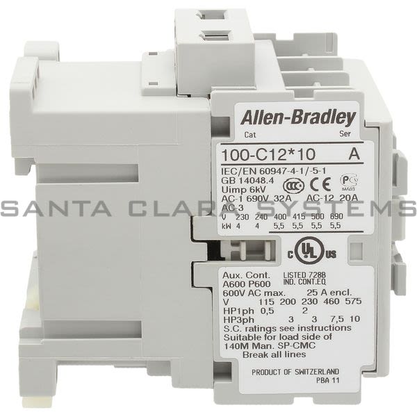 Allen Bradley 100-C12Q10 Contactor Product Image