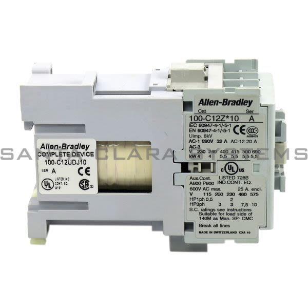 Allen Bradley 100-C12UDJ10  Contactor Product Image