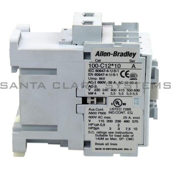 Allen Bradley 100-C12X10 Contactor Product Image
