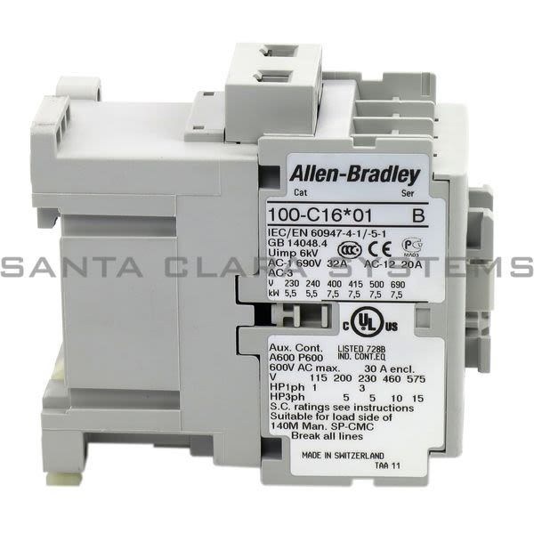 Allen Bradley 100-C16D01 Contactor Product Image