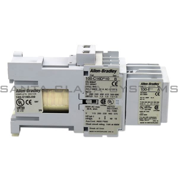 Allen Bradley 100-C16DJ32 Contactor Product Image