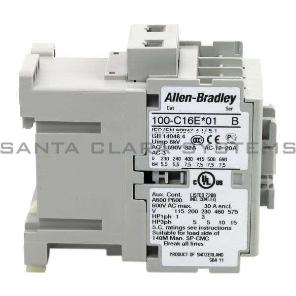 Allen Bradley 100-C16EJ01  Contactor Product Image