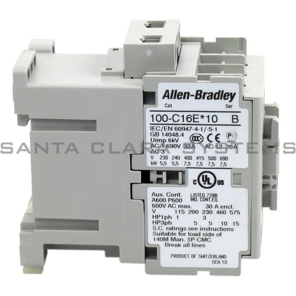 Allen Bradley 100-C16EJ10 Contactor Product Image