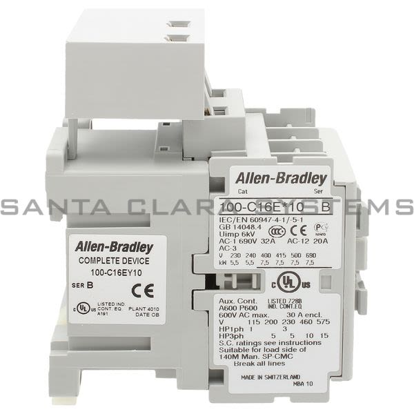 Allen Bradley 100-C16EY10 Control Product Image